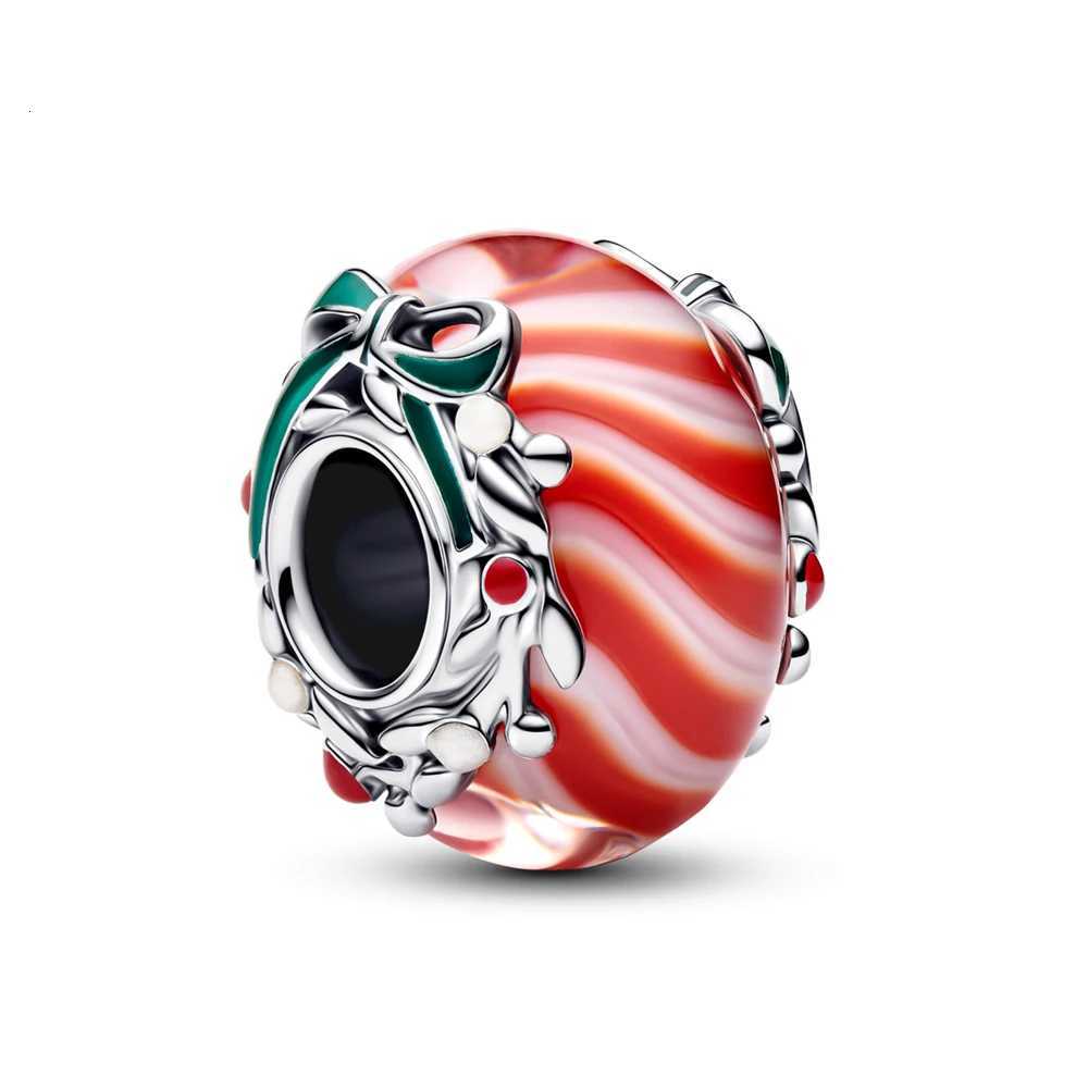 Sparkling Christmas Charms Bell Moon Beads Pendants Fit Pan Bracelet Necklace DIY Wen Jewelry New Year Gift Y251212