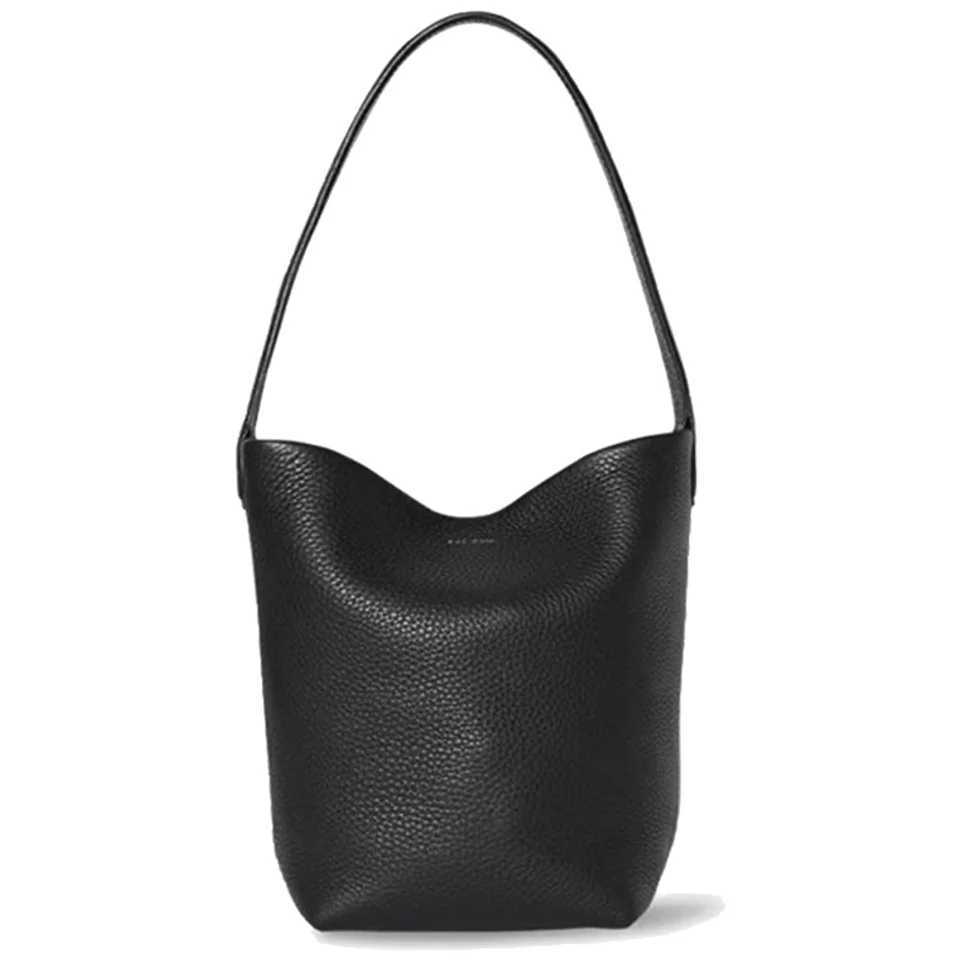 Bucket bag large capacity lychee patter cmuting tote bag ly simple shoder tote bag Y251211