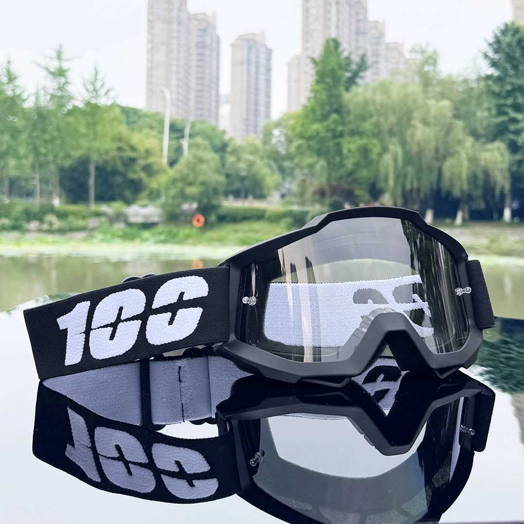 High Quality 100 Motorcycle Goggles Motocross Goggles Racing Dirt Bike Glasses Cycling MTB ATV Mask Windproof Protection Glasses G251212