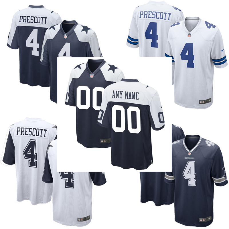 Custom Football Jerseys Drake 4 Dak Prescott Trevon Diggs DaRon Bland Javonte Williams Quinnen Williams George Pickens 3