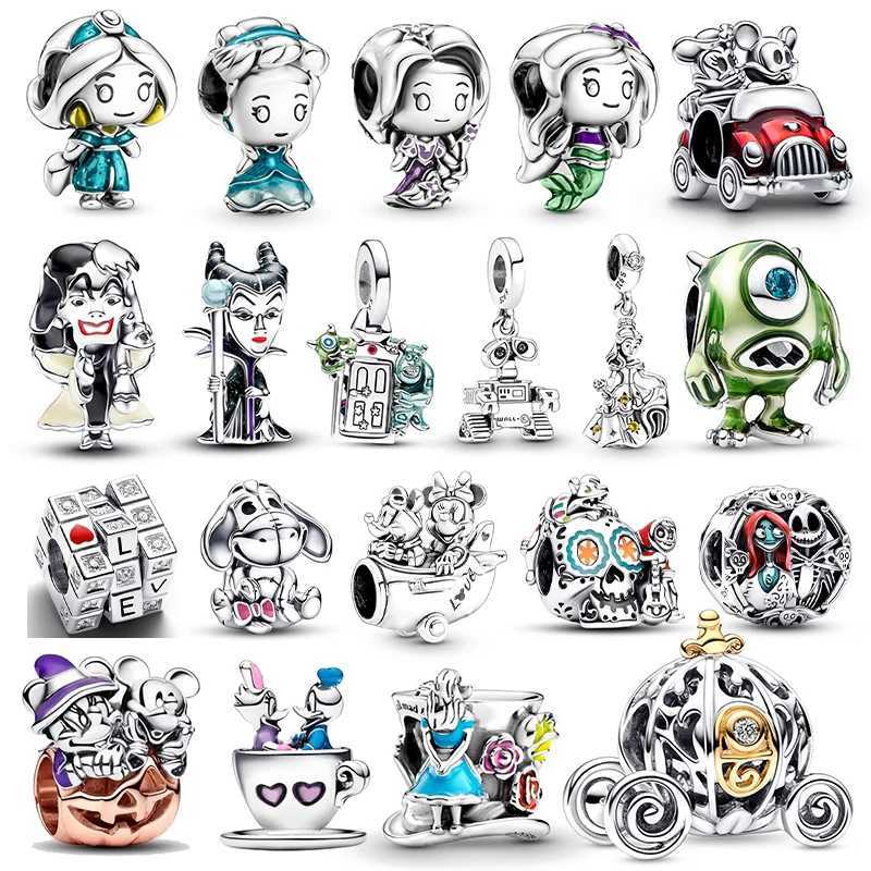 Hot S Charms 925 Sier Pumpkin Carriage Charms Beads Fits m Bracelet Necklace Wens DIY Fine Jewelry Gift Y251212