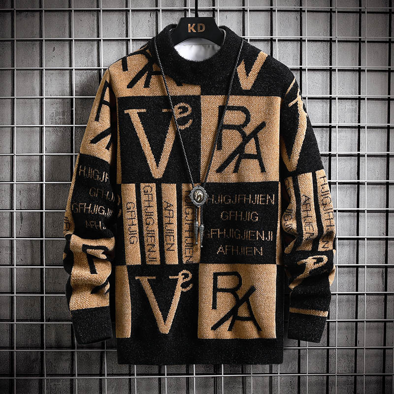 Designer Men's Sweaters Round Collar Pullover Man In Crewneck Autumnr And Winter Knitwear Luxury Brand Jumpers Long Sleeve Y2k Knitted For Men M-