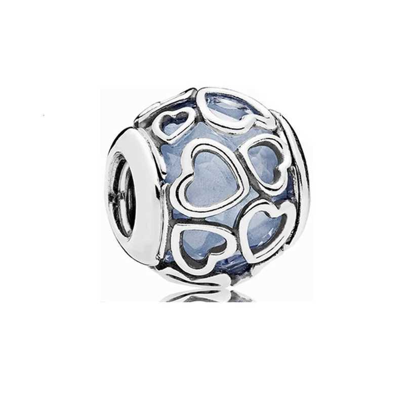 Hot S Fashion Wen Bead Rose in BloSparkling Round Charm Fit 925 Sterling Sier Bracelet DIY Jewelry Y251212
