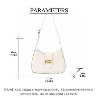 Wen Bag Luxury Designer Cluh Handbags Solid Color Leather Underarm Shoder Bag Casual Fem Luxury Hobos Bags White Black Y251211