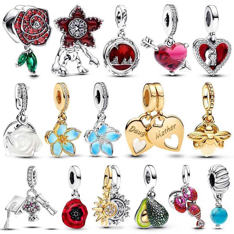 Charms Sier 925 wer and Pendant Charm Beads Fits Bracelet Necklace For Wen Luxury DIY Jewelry Fine Gifts Y251212