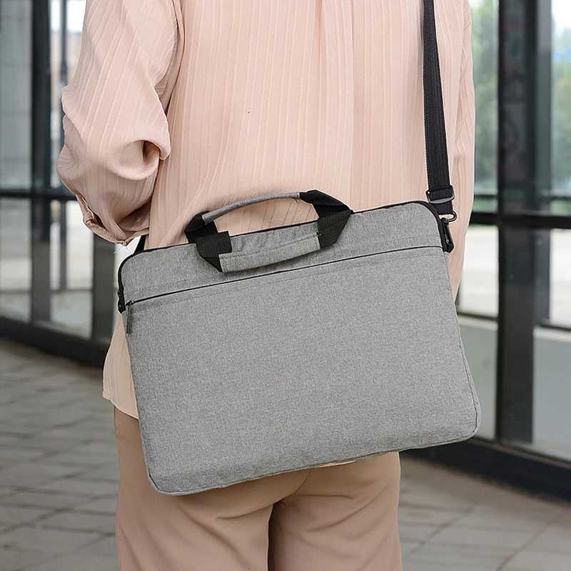 14 15 Inch Laptop Bag Business Handbags Notebook Case With Crossbody Strap For MacBook Air Pro 13 14 15 Xiaomi Hp DellT251212