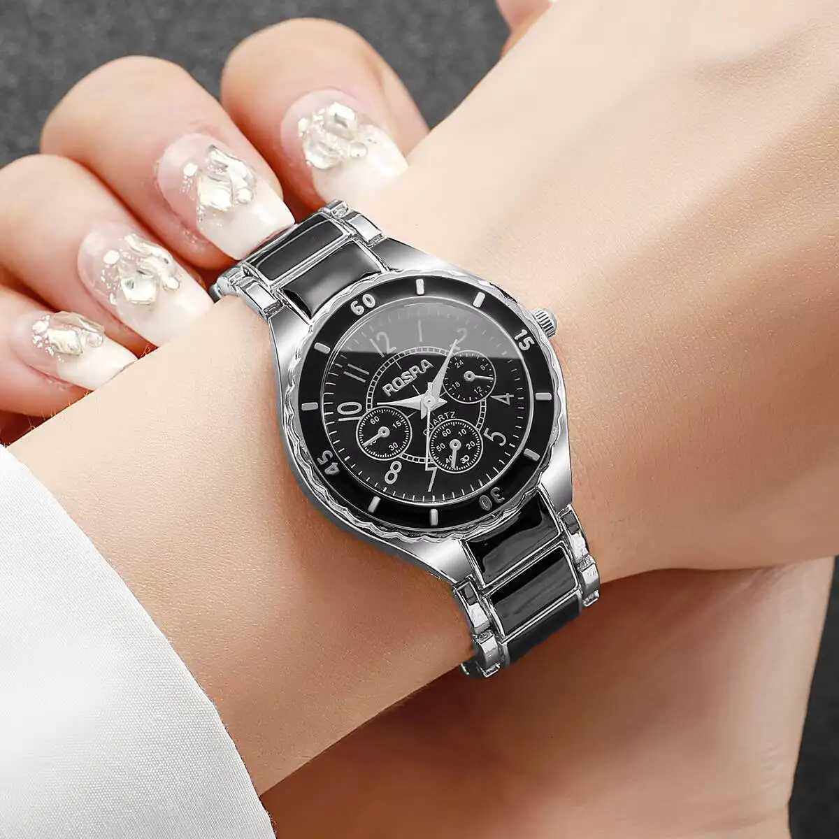 Luxury Women Watches Fashion Arabic Dial Quartz Wristwatches Ladies Watch Girls Clock Reloj MujerWithout Box Y251212