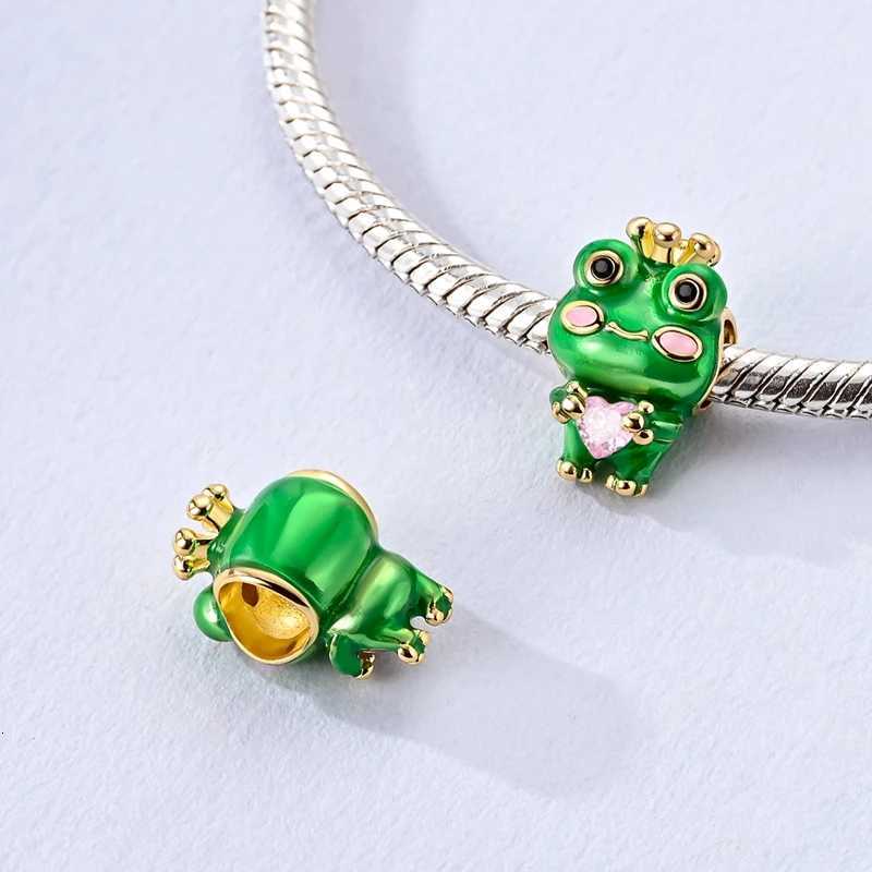 925 Sterling Sier Charms Bee Guinea Pig Sheep Beads Pendants Fit Bracelet Necklace DIY Pendants Jewelry Wen Gift Y251212