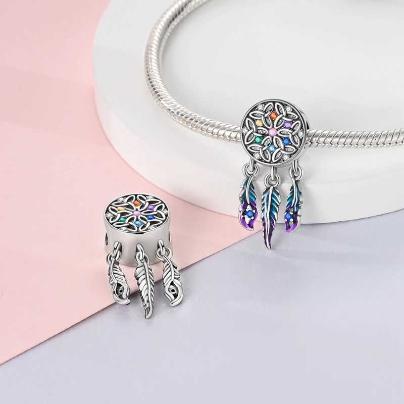 New IN 925 Sterling Sier Teot Unicorn Owl Pendant Charms Beads Jewelry Fit 925 Bracelet For Wen DIY Gift Y251212