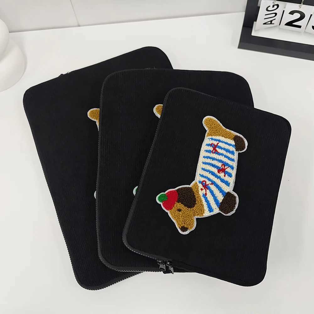 Cute Dog Laptop Sleeve Bag 13 14 15 16 Inch for MacBook Air/Pro HPDell Notebook Bag Portable Tablet Pouch Bag 9 11 iPad TabletT251212