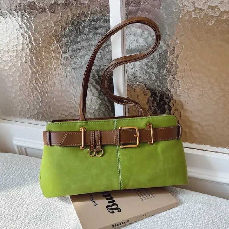 New Fall Winter Shoder Bag for Wen Faux Suede Crossbody Handheld Purse Vintage Tote Bag for Autumn and Winter Fi Y251211