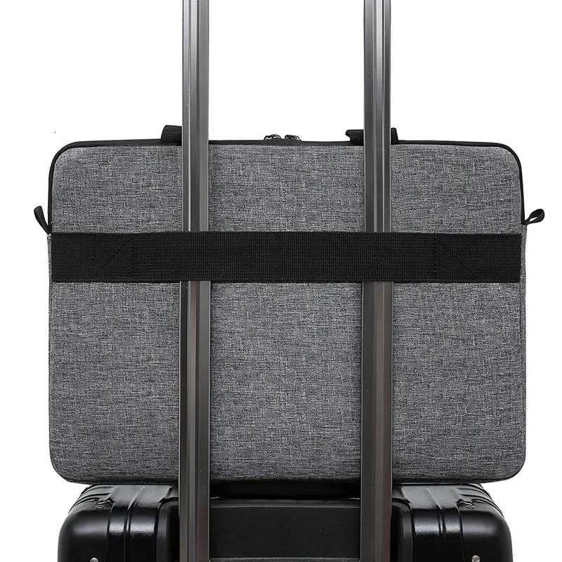 Laptop Carrying Case fits for 13-15-Inch Laptop and Tablet Shoulder Strap Durable Water-Repellent Fabric Business Casual SchoolT251212