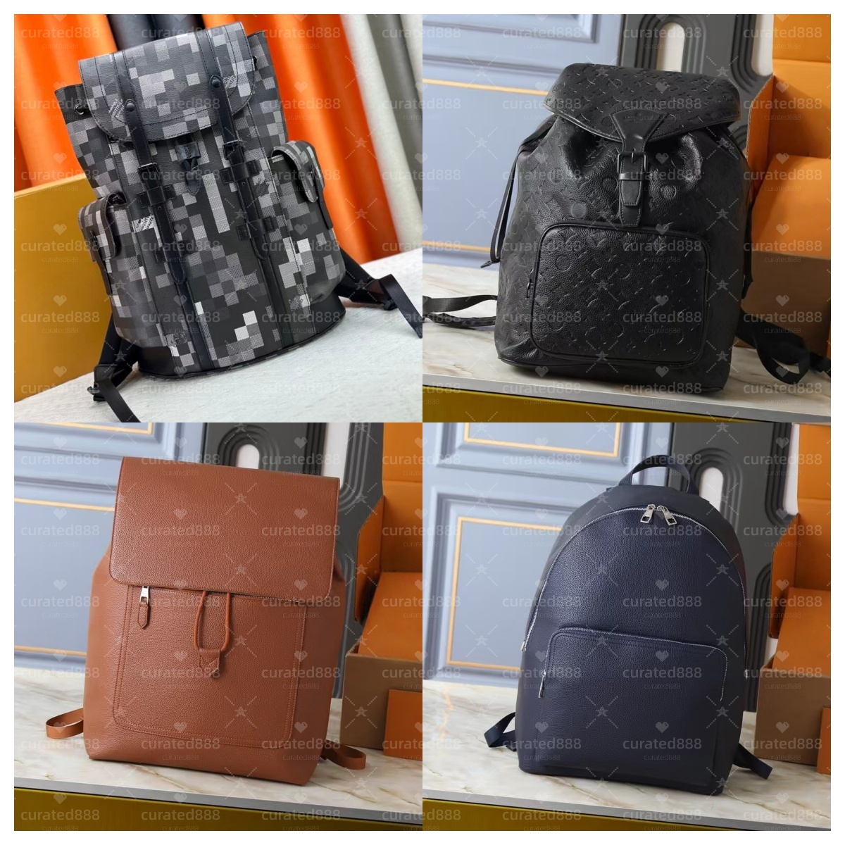 Designer Backpack Weekend Travel Bag Outdoor Sports Bag Luggage Bag Handbag Soft Material Adjustable Shoulder Strap Large Capacity