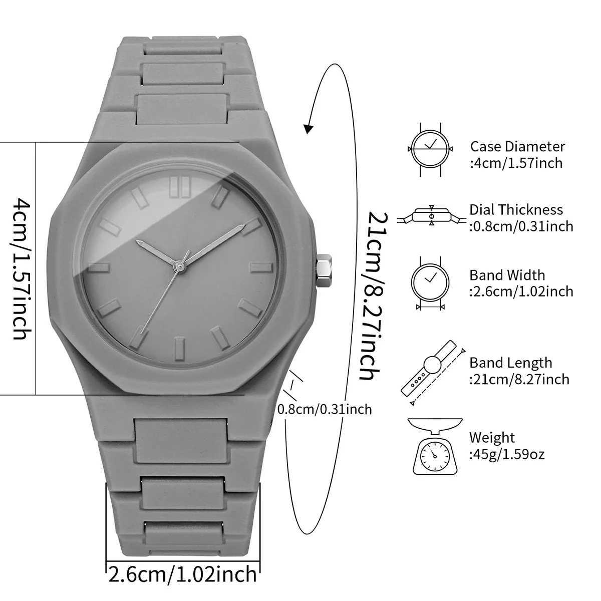 Fashion Simple Women Watches Casual Plastic Strap Ladies Quartz Wristwatch Reloj Mujer Without Box Y251212