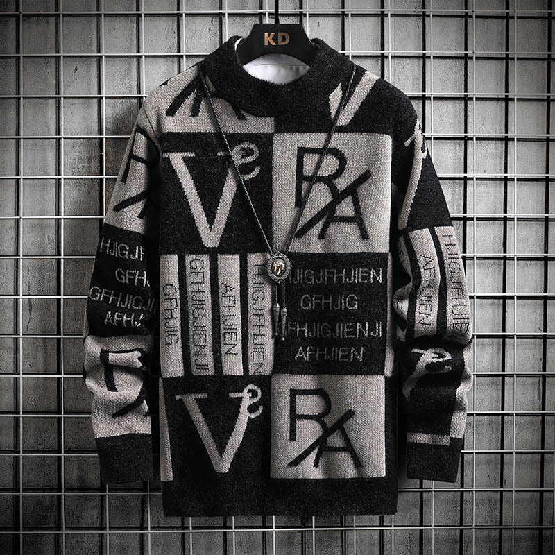 Designer Men's Sweaters Round Collar Pullover Man In Crewneck Autumnr And Winter Knitwear Luxury Brand Jumpers Long Sleeve Y2k Knitted For Men M-