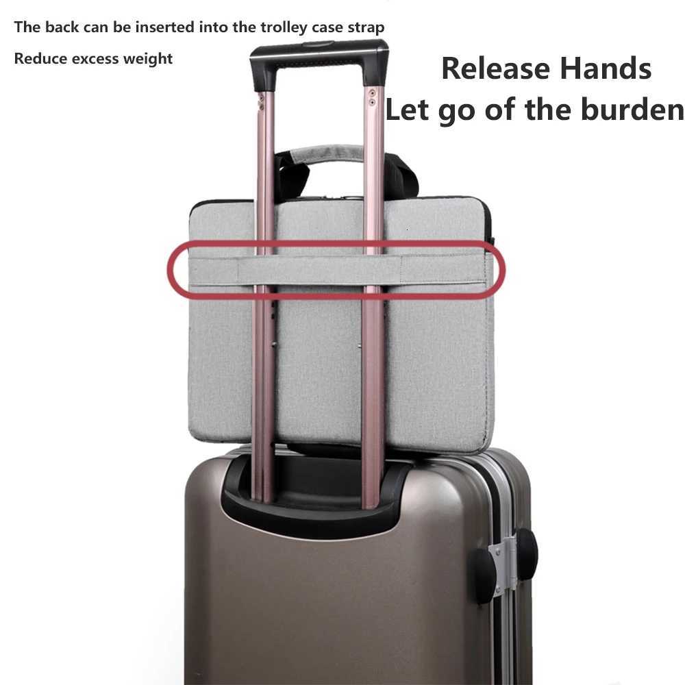 Laptop Bag 2025 New Cover Computer Sleeve For MacBook Air Pro 13 16 Retina 14 15 156 Inch HP Notebook Case Waterproof BriefcaseT251212