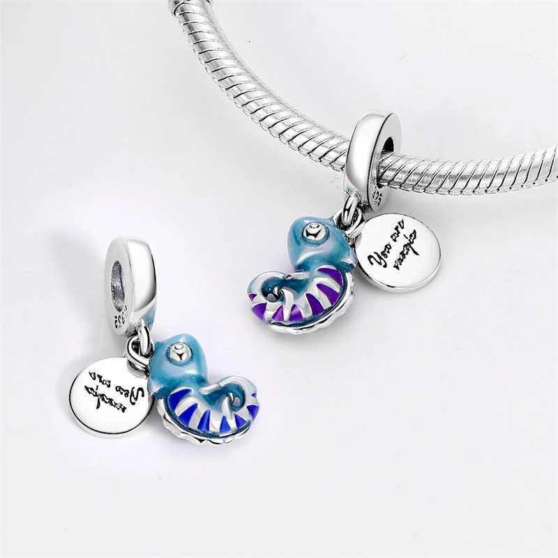 925 Sterling Sier Exquisite Luminous Firefly Bb Chameleon Pendants Charms Bead Fits m Bracelet Necklace Jewelry Y251212