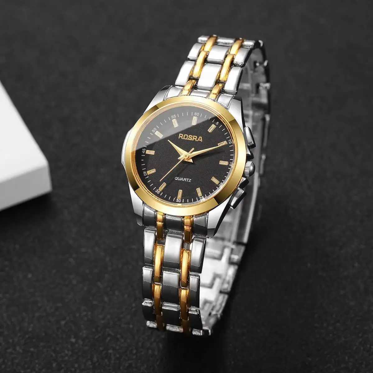 Fashion Stainless Steel Strap Women Watches Casual Mix Gold Wristwatch For Ladies Clock Reloj MujerWithout Box Y251212
