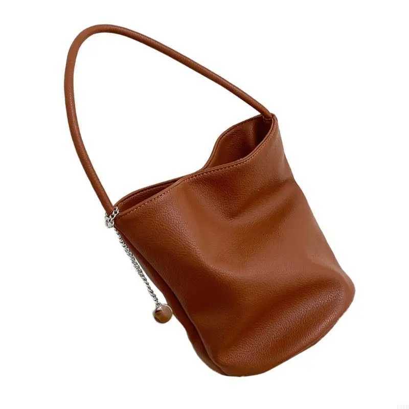 PU Leather Shoder Bag for Wen Girls Korean Styles Armpit Bag Handbag Large Capacity Underarm Bag Shopping Dating Bag Y251211
