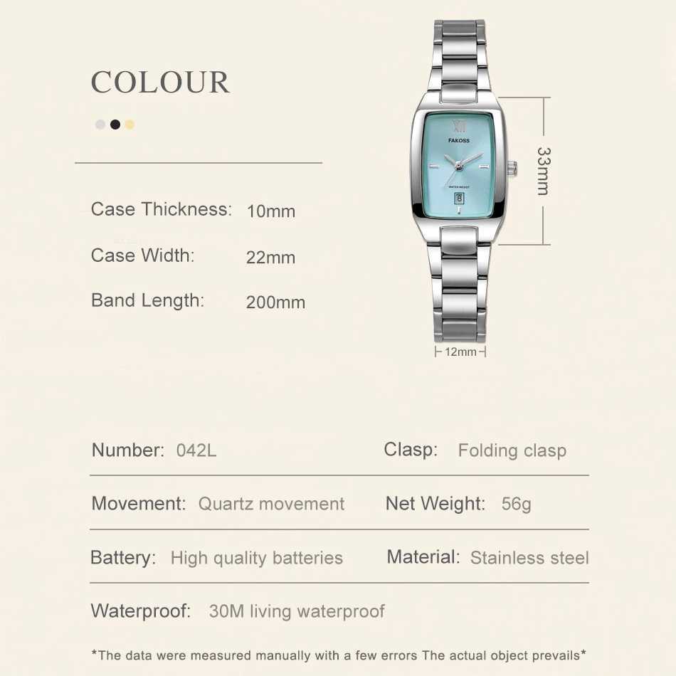 WWOOR 2025 Fashion New Womens Watches Waterproof Ladies Quartz Watch Luxury Simple Stainless Steel Bracelet Watch Reloj mujer Y251212