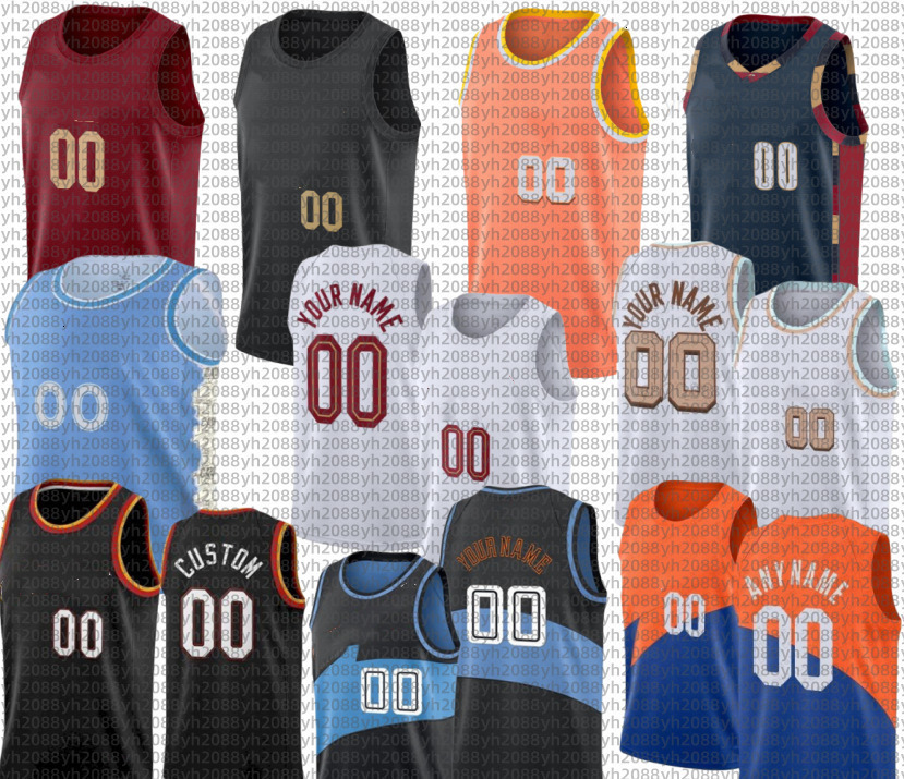 Donovan Mitchell James Harden Jarrett Allen Evan Mobley Jaylon Tyson Sam Merrill Max Strus Dennis Schroder Thomas Bryant Nae'Qwan Tomlin Dean Wade Basketball Jersey