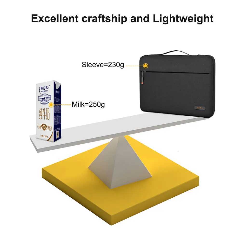 WIWU Laptop Bag Case for Macbook Pro 16 2024 Case Waterproof Nylon Notebook Bag 14 Cover for Macbook Air 153 2025 Laptop SleeveT251212