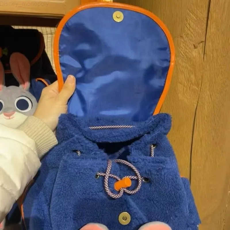 Disney The new Zootopia Judy series cute creative cartoon pattern fashion personality lightweight and large storage backpack H251212