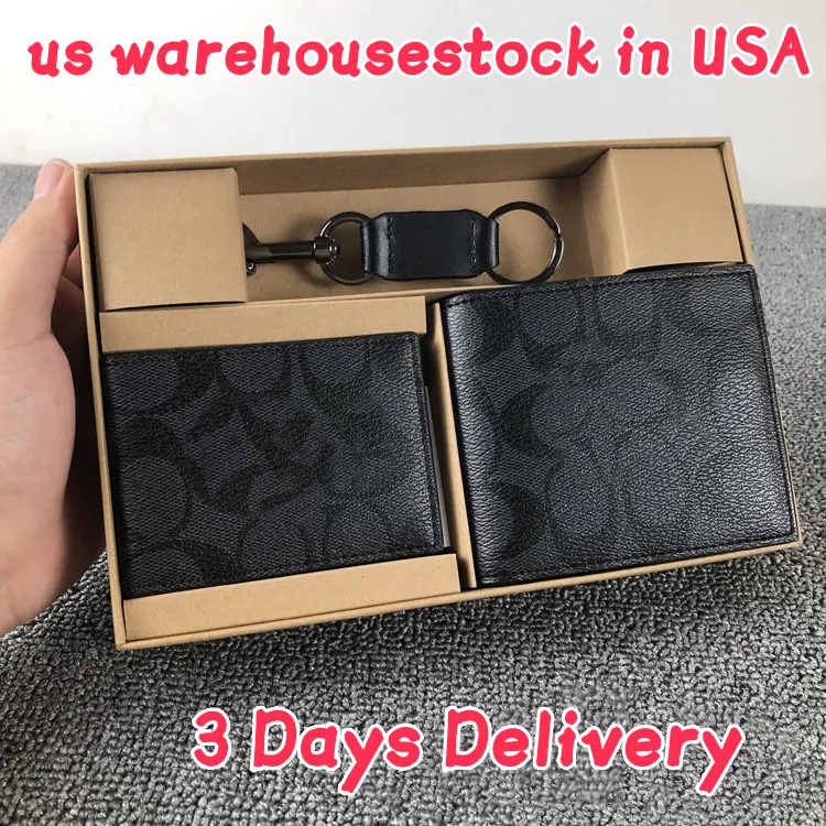 mens designer wallet set men women gift boxed 3pcs card holder mens wallets designers purses unisex card holders designer cardholder recto verso wallet zippy