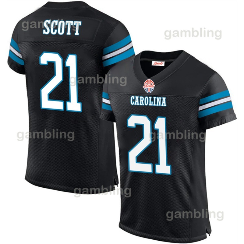 Football Jersey Men/Women/Youth Customized Any Name Number Shirt 13 Kelvin Bryce Young Jonathon Brooks Sam Darnold jersey for fans