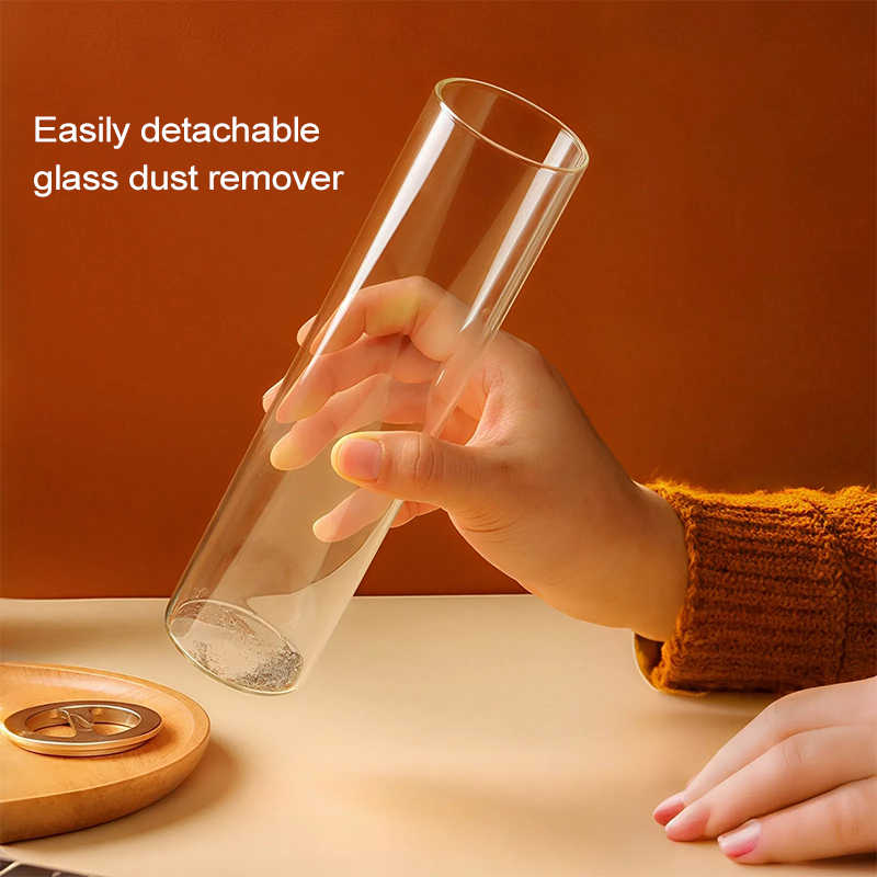 Fragrance Modern Glass Incense Burner with Ash-Proof Holder - Detachable Ash Remover for Stick Incense, Home Fragrance & Decor