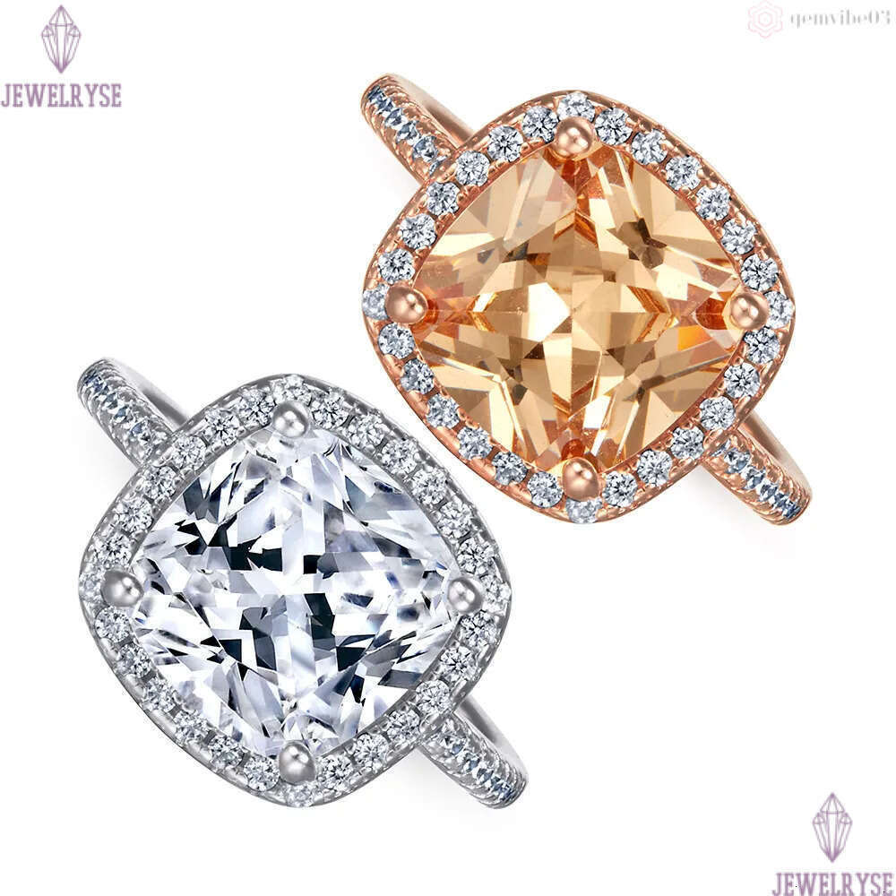 3.5ct diamond rose gold ring designer for woman wed luxury 925 sterling silver full 5A zirconia engagement wedding rings anniversary jewelry women gif