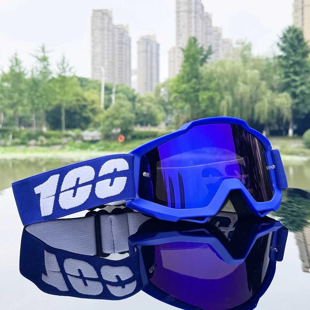 High Quality 100 Motorcycle Goggles Motocross Goggles Racing Dirt Bike Glasses Cycling MTB ATV Mask Windproof Protection Glasses G251212