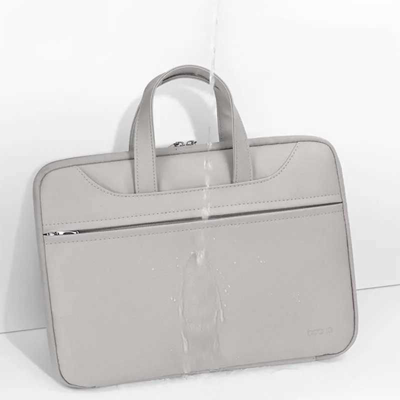 Fashion PU Leather Laptop Bag 12 14 156 17 Inch For Macbook Air Portable Waterproof Notebook Bag Sleeve Handbag Women MenT251212
