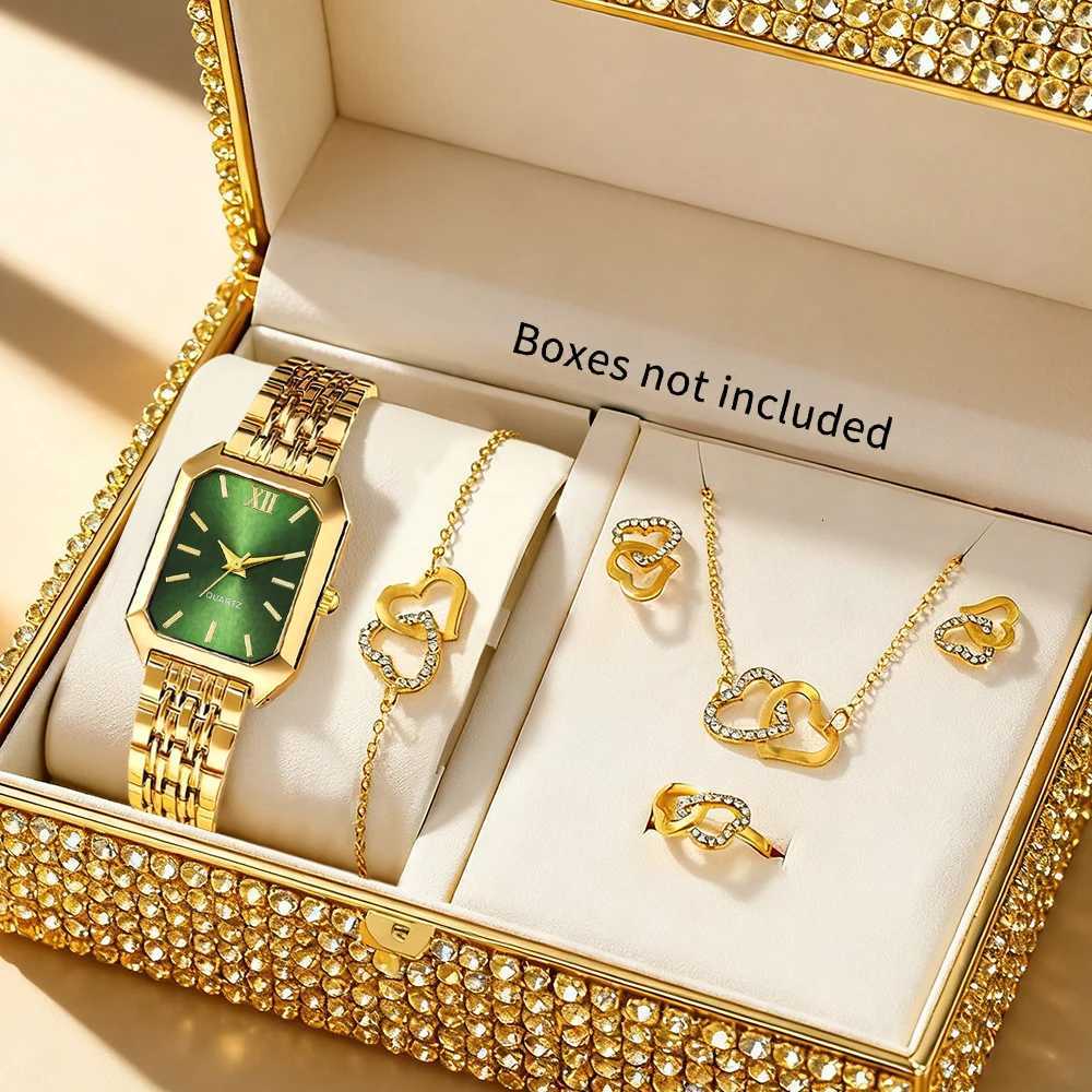 Fashion versatile jewelry set round dial everyday versatile wedding Valentines Day Christmas Ramadan birthday party Mot Y251212