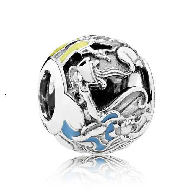 Miniso Diy Charm Fit Pendant Al in Wonderland Bracelet Al Cat Rabbit 925 Sterling Sier Charm Beads Gifts Y251212