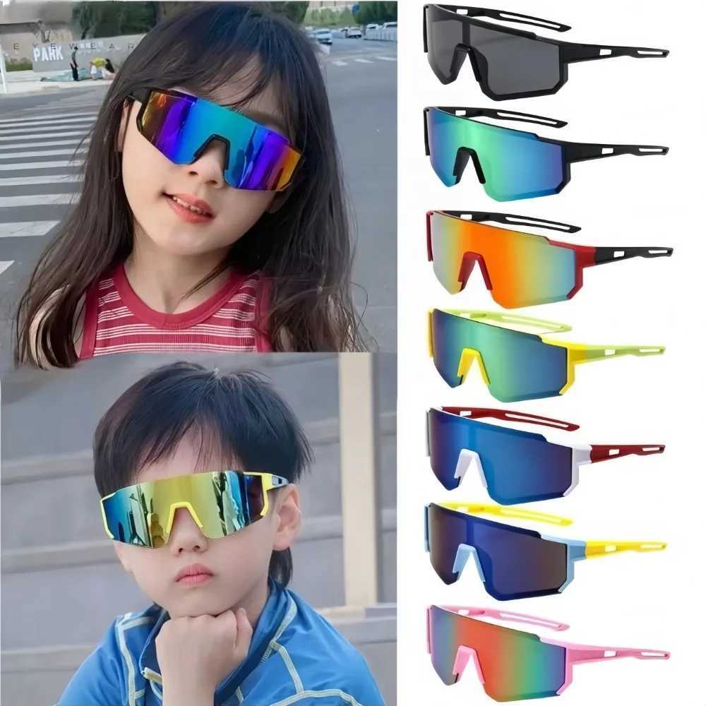 Children Cycling Sunglasses Boys Girls Fashion Trend Outdoor Sun Glasses Girls UV 400 Protection Lens Sports Eyewear for Kids G251212