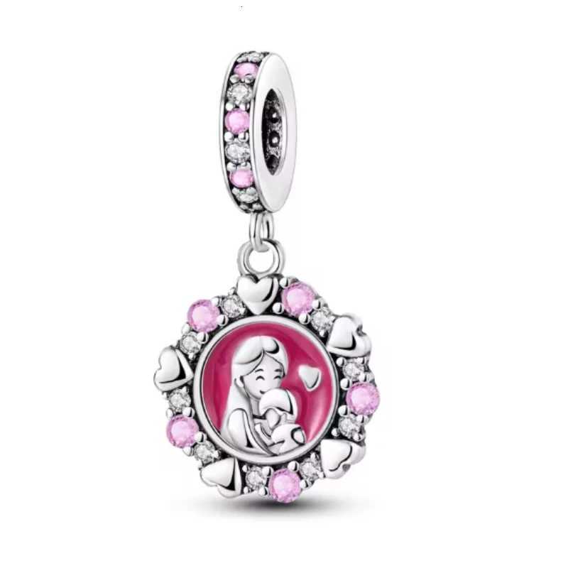 Selling 925 Sterling Sier Exquisite Mothers Day Family Charm Pendant Suitable For Ladies Necklace Bracelet Jewelry Gifts Y251212