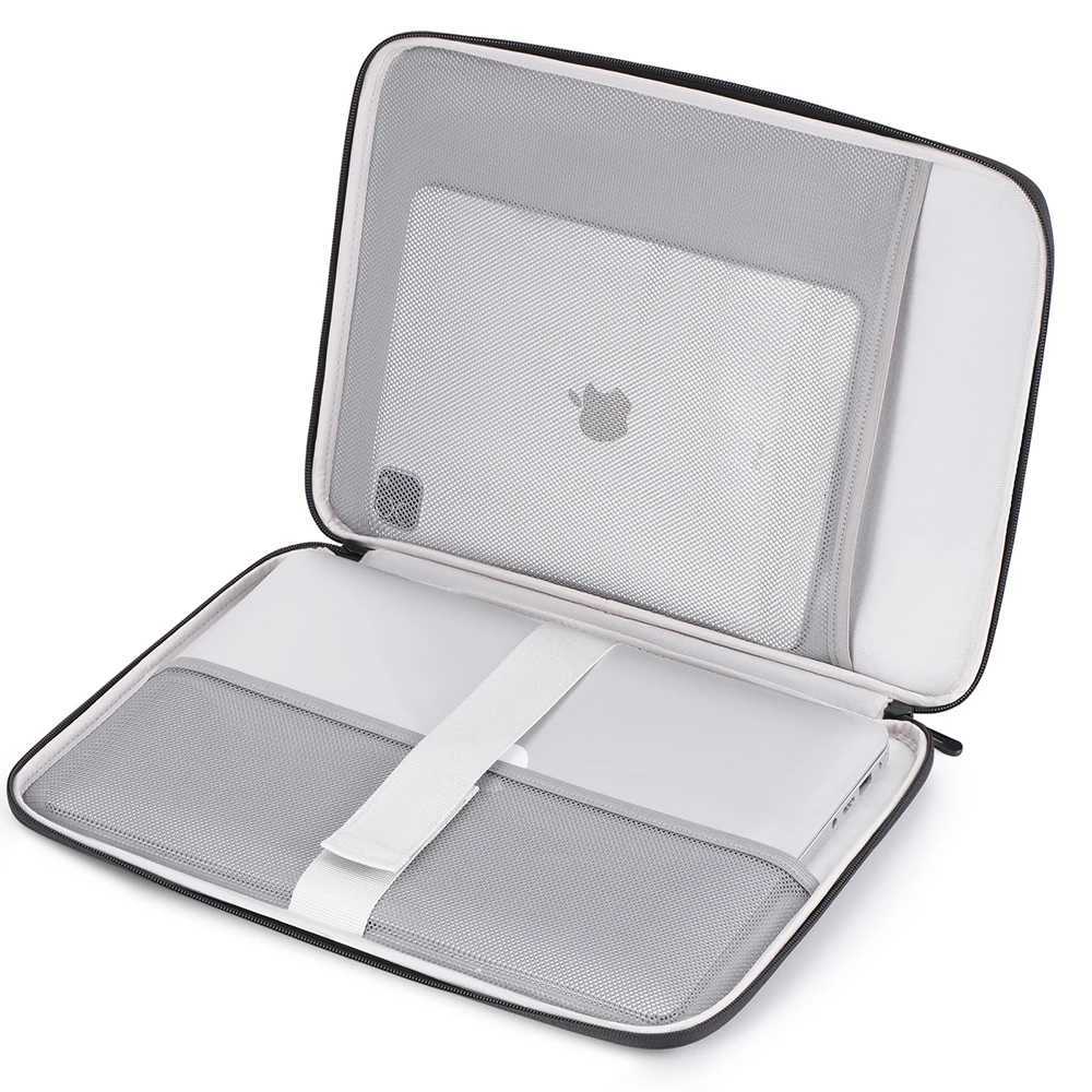 DOMISO 14 156 inch Laptop Sleeve Bag Shockproof Protective Carrying Case Water-Resistant Handbag with HandleT251212