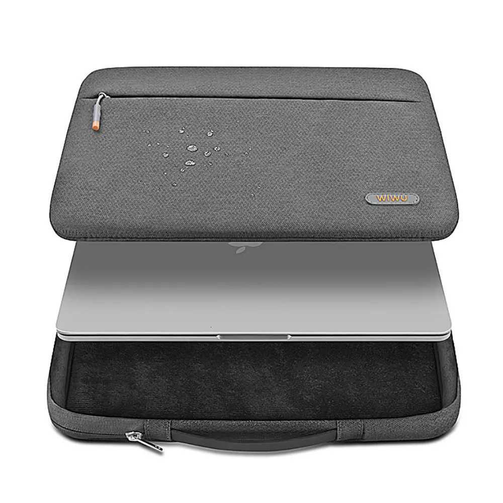 WIWU Laptop Bag Case for Macbook Pro 16 2024 Case Waterproof Nylon Notebook Bag 14 Cover for Macbook Air 153 2025 Laptop SleeveT251212