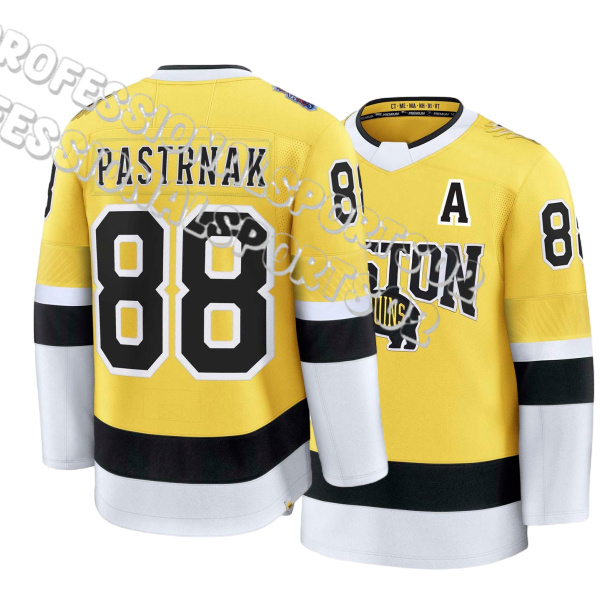 2026 Bostons Bruins Stadium Series Jersey 100th anniversary Stadium Series Jersey 88 Pastrnak A 63 Marchand C 28 Lindholm 1 Swayman 13 Coyle 73 McAvoy