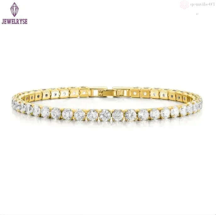 Fashioh hip hop 4mm cz tennis bracelet White Cubic zircon beads men bangle chains strand bracelets for women pulseiras bijoux silver crystal bracelets