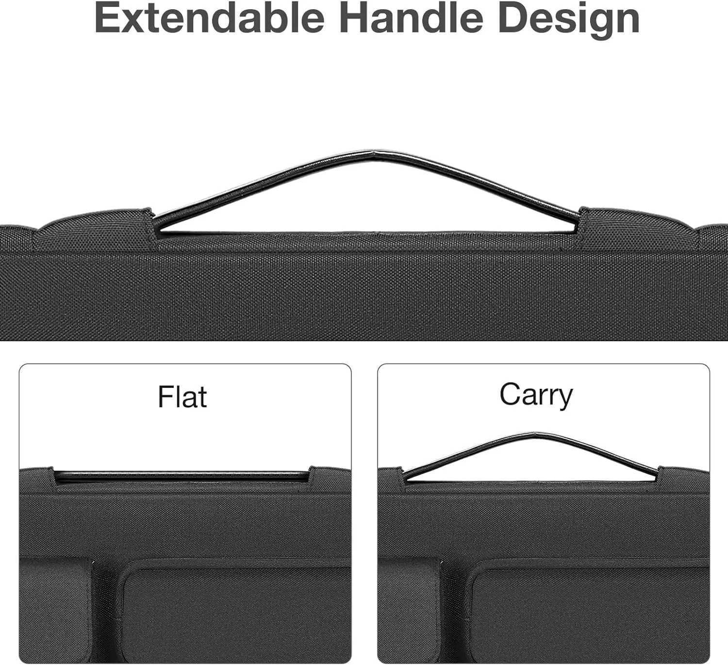 Shockproof Laptop Handbag Sleeve for Macbook Pro Air 13 14 15 16 inch HP Acer Notebook Briefcase Cover Men Women Carrying CaseT251212