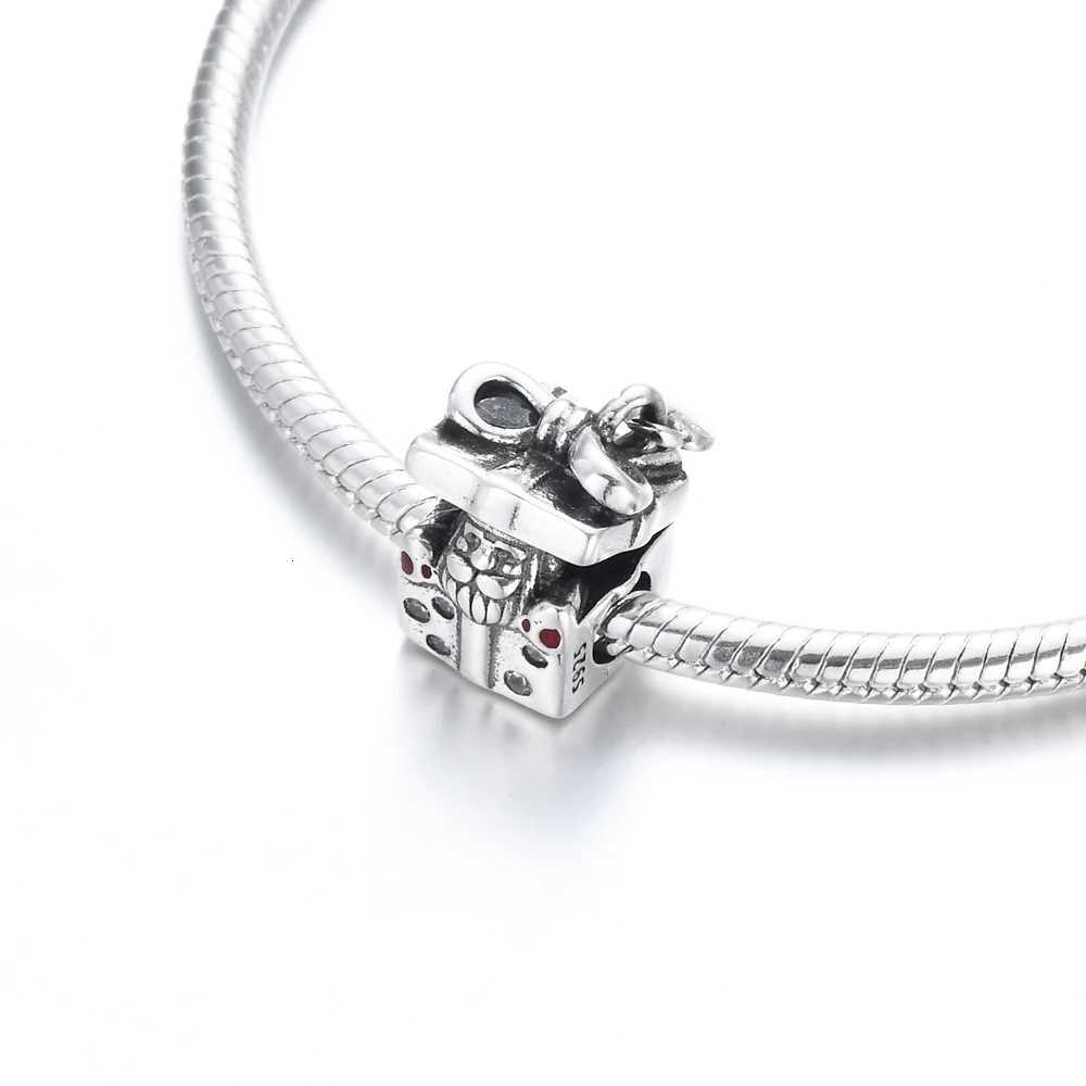 New 925 Sterling Sier Father Christmas Bell Snowman Pendant Trinket Bead Fit Charms Bracelet Jewerly in 2025 Y251212