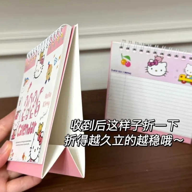 Sanrio 2026 New Hello Kitty Creative Ins-Style Desk Calendar - Cute Cartoon Office Desktop Decoration Gift H251212