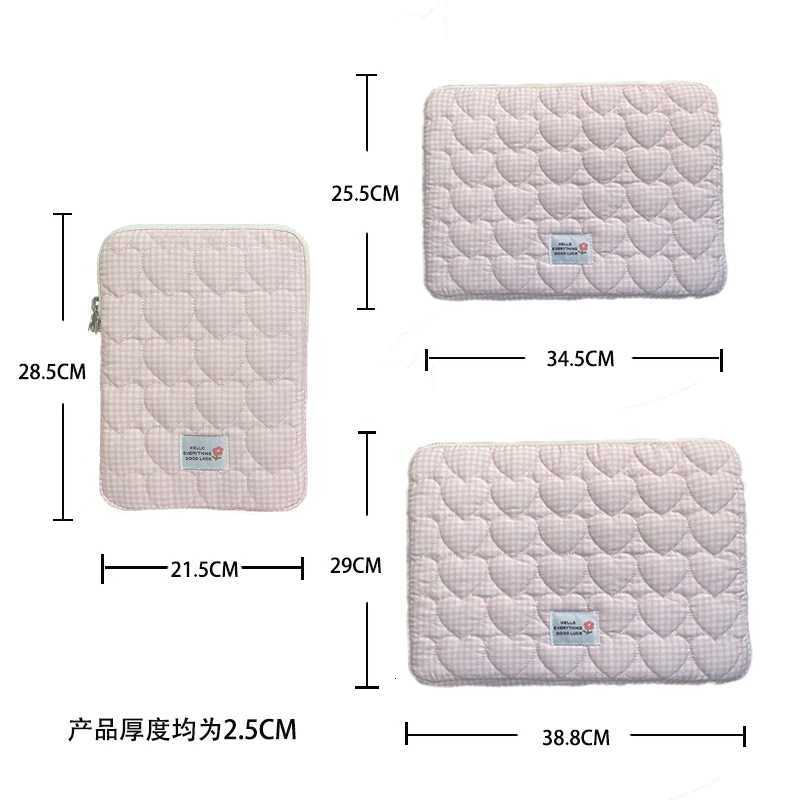 Cute Laptop Sleeves 133 14 15 156 Inch For Macbook Tablet Sleeve Bag For IPad Pro97 102 11 Air3 4 105 109 XiaoMi SamsungT251212