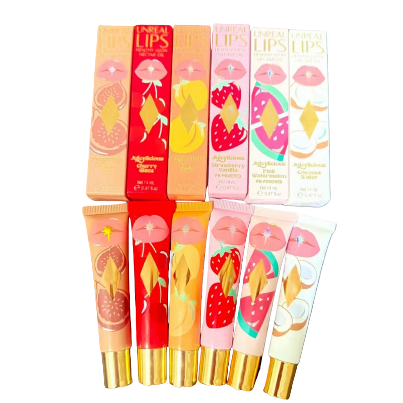 Jelly Lip Gloss Phantom Core Skin Flowing Lip Oil Moisturizing and Non Sticky Fruit Flavored