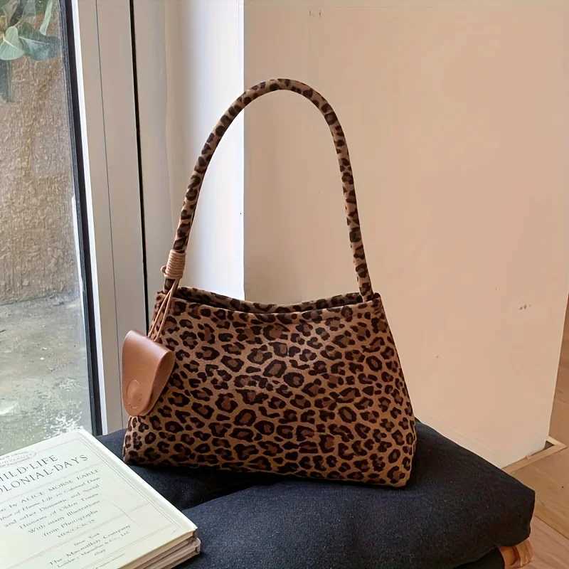 Wens Elegant Tote Bag Suede Fabric Shoder Bag Solid Brown Hand with Zipper Closure Durable Fixed Strap Phe Makeup Y251211