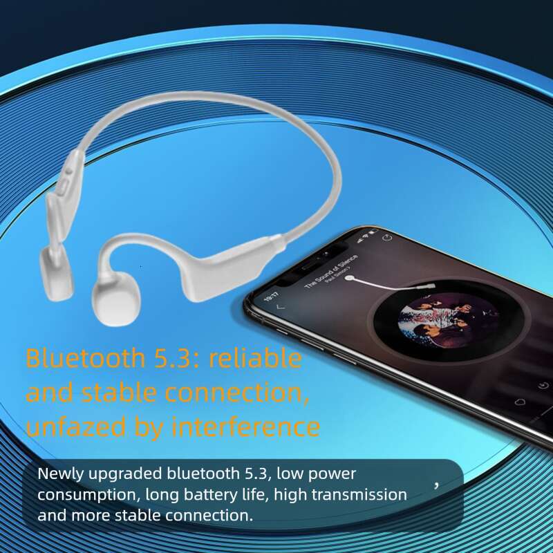 Famous Brand Cross Border X Bluetooth Non In Ear Wireless Memory Card Slot Long Battery Life Sports Bone Conduction Earphones