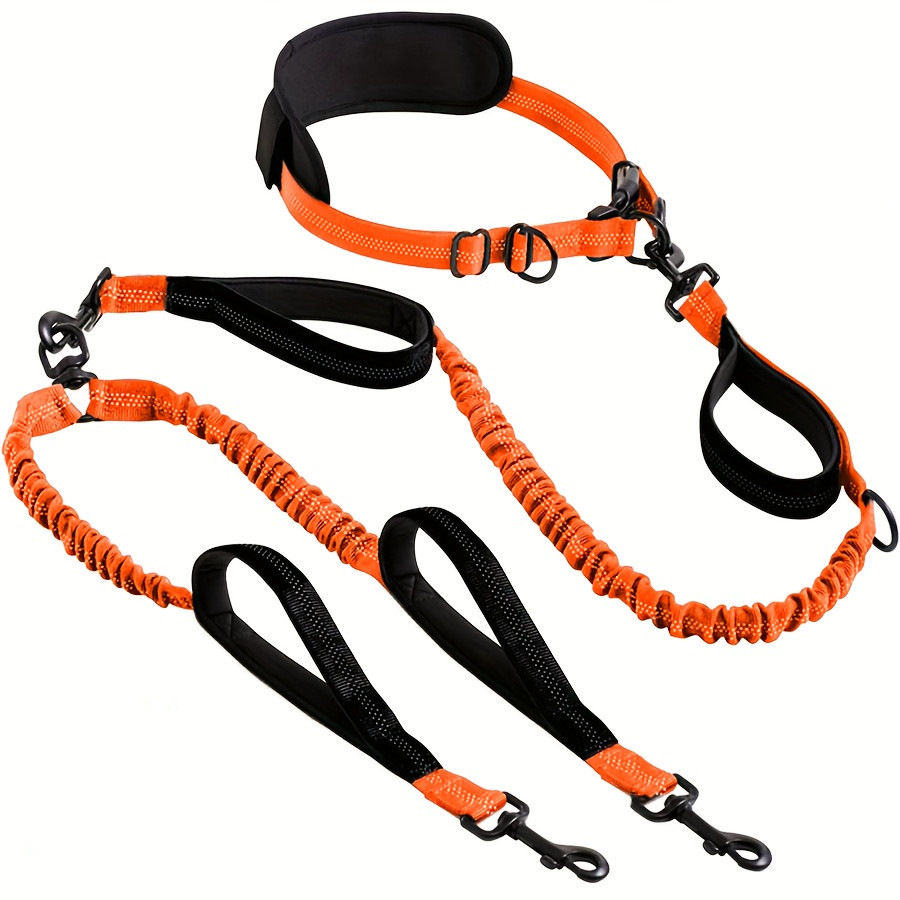 Pet Supplies Sports Running Leash, Multifunctional Anti-Burst Dog Leash