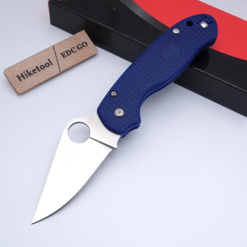 P3 folding knife, PVC handle, anti-corrosion wear-resistant high hardness blade, outdoor camping and driving survival EDC tool, the best gift.